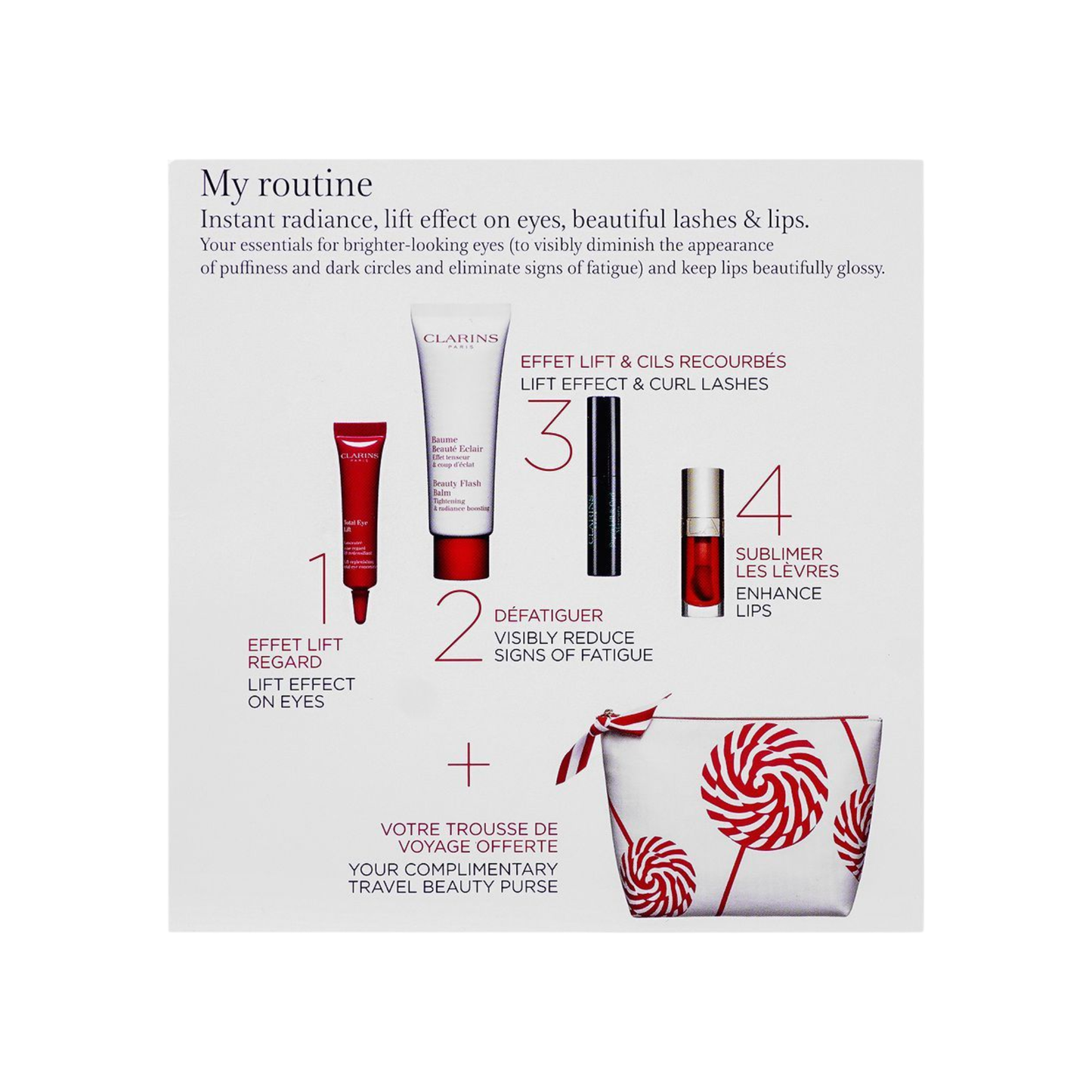 Clarins My Radiance Routine Gift Set 5 Piece