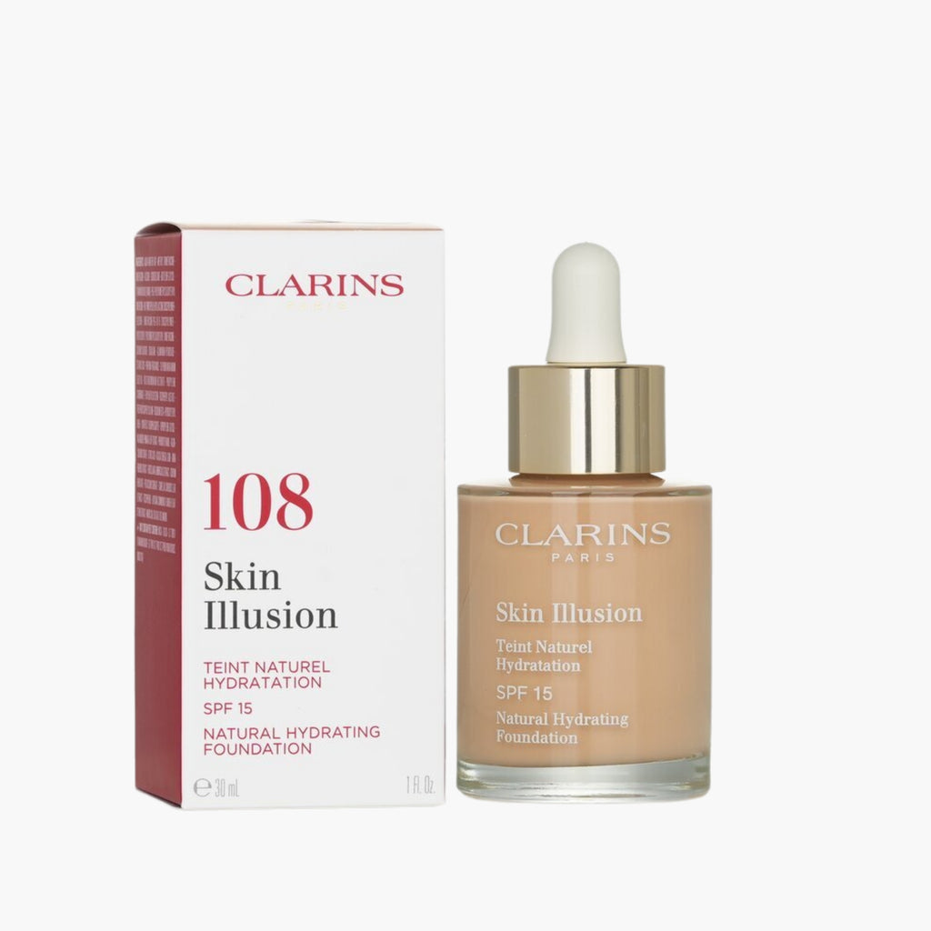Clarins Skin Illusion Natural Hydrating Foundation SPF 15 30ml
