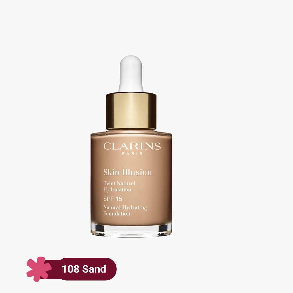 Clarins Skin Illusion Natural Hydrating Foundation SPF 15 30ml