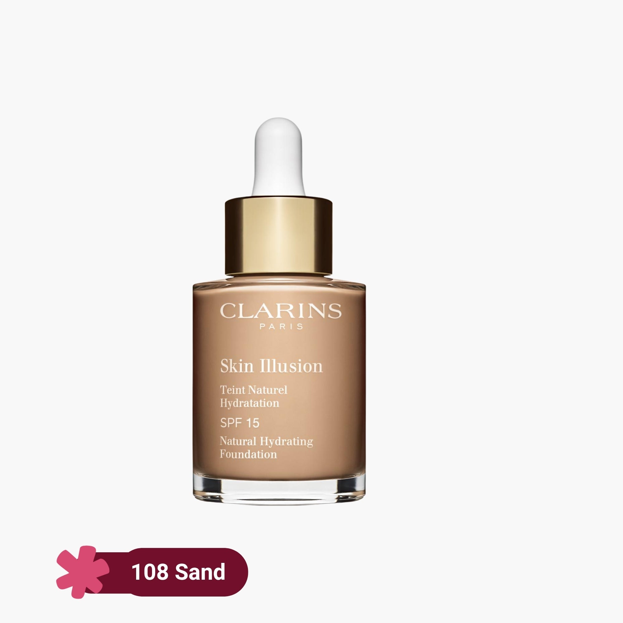 Clarins Skin Illusion Natural Hydrating Foundation SPF 15 30ml