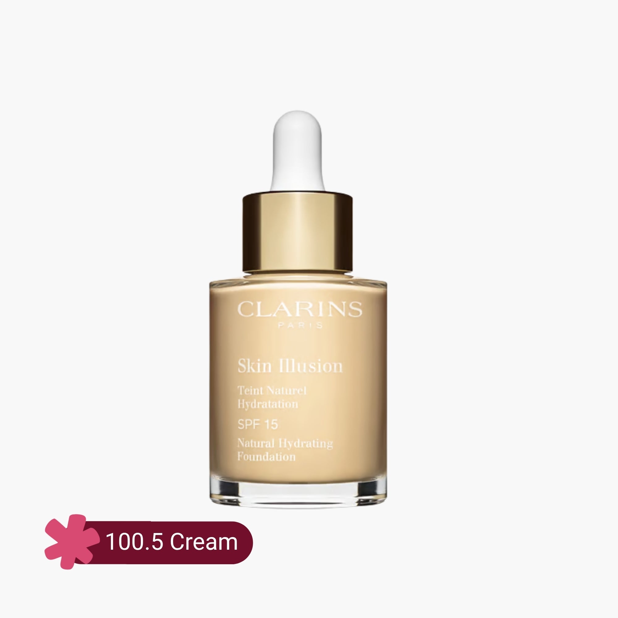 Clarins Skin Illusion Natural Hydrating Foundation SPF 15 30ml