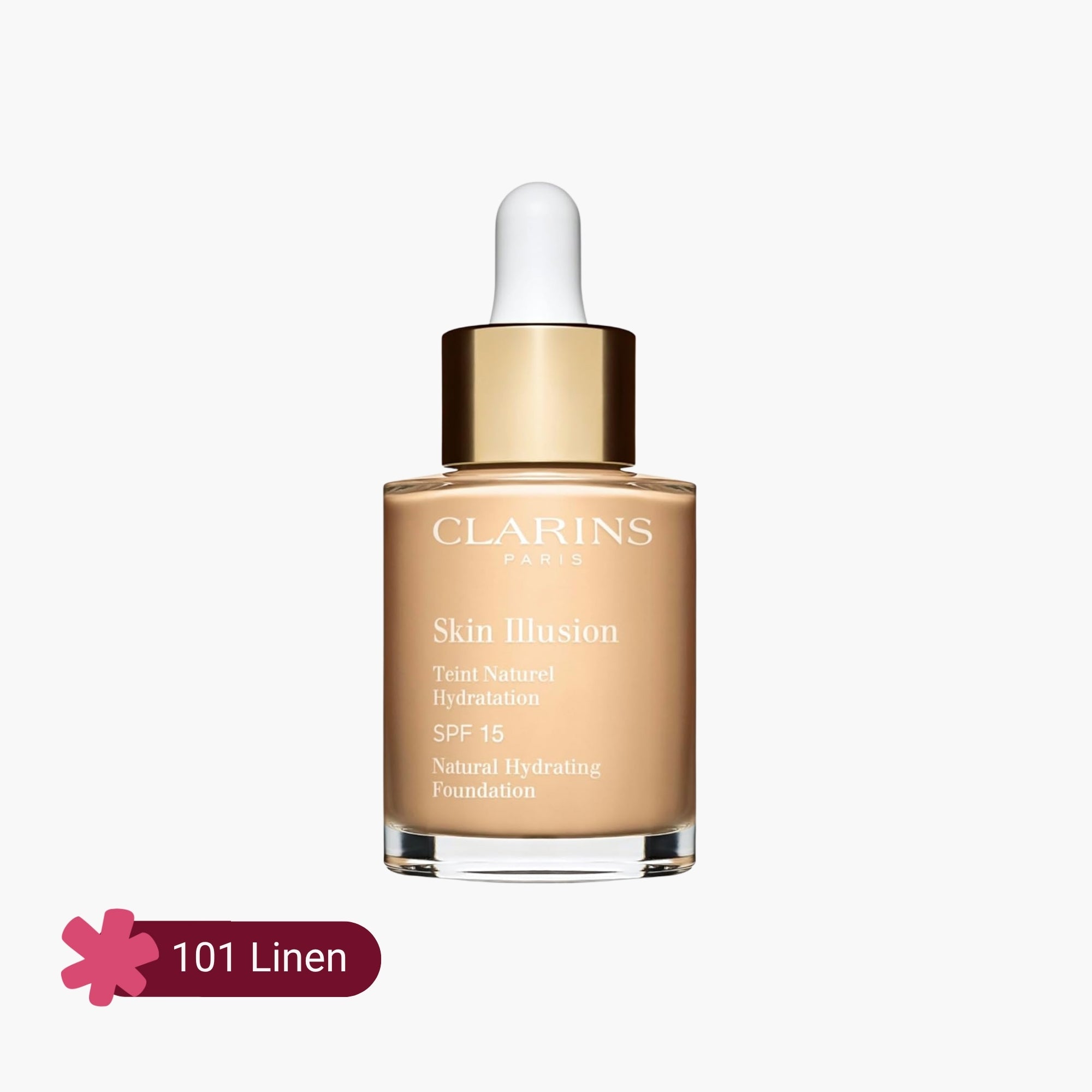 Clarins Skin Illusion Natural Hydrating Foundation SPF 15 30ml