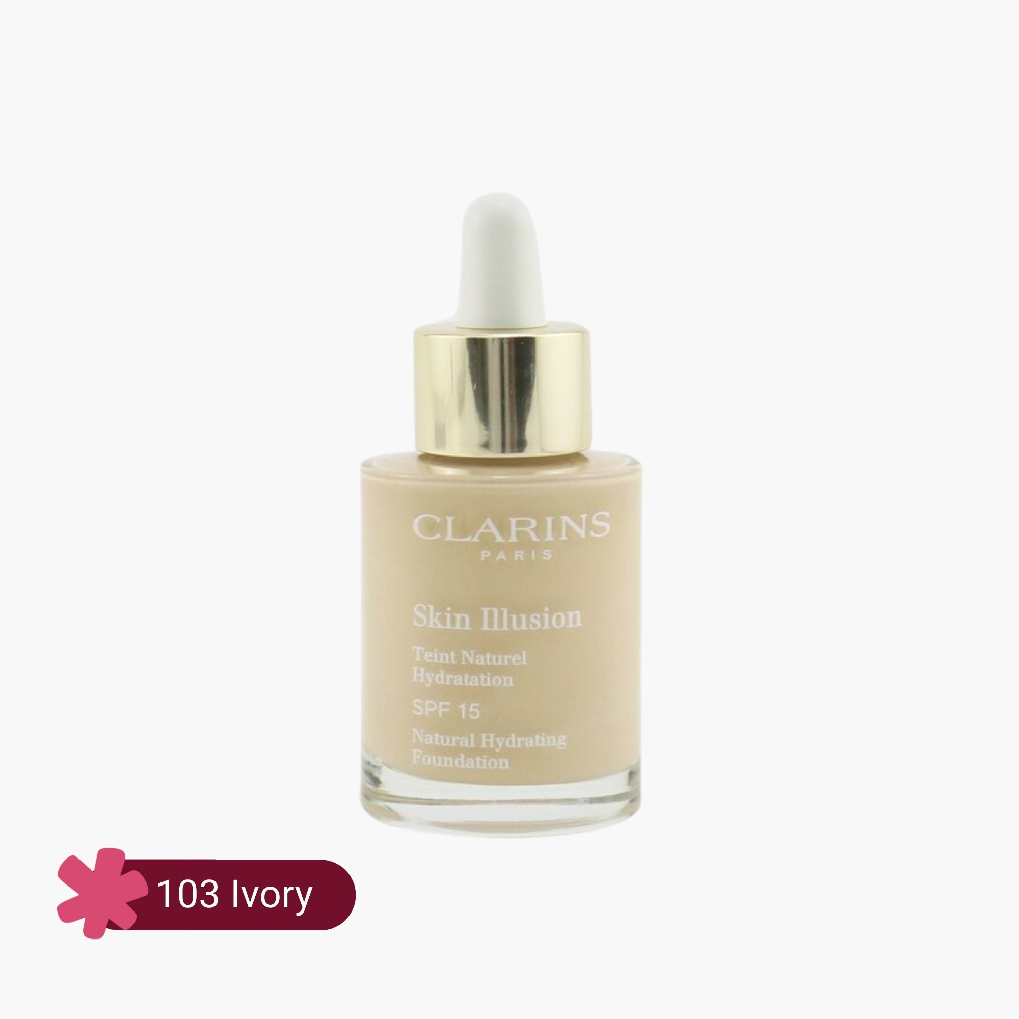 Clarins Skin Illusion Natural Hydrating Foundation SPF 15 30ml