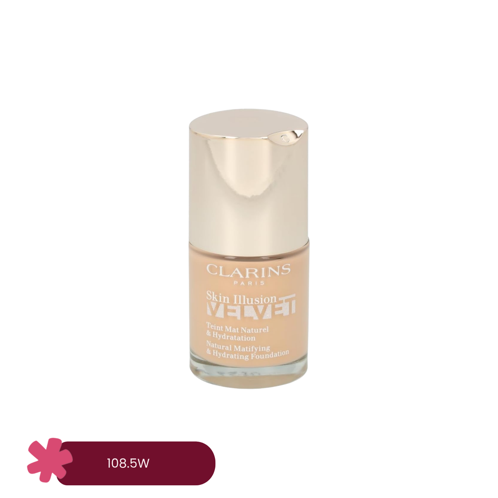 Clarins Skin Illusion Velvet Natural Matifying & Hydrating Foundation 30ml
