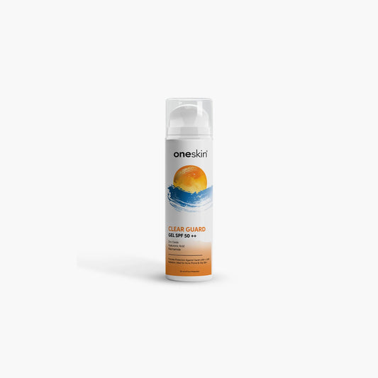 Oneskin Clear Guard Gel Sunblock SPF 50++ 50ml