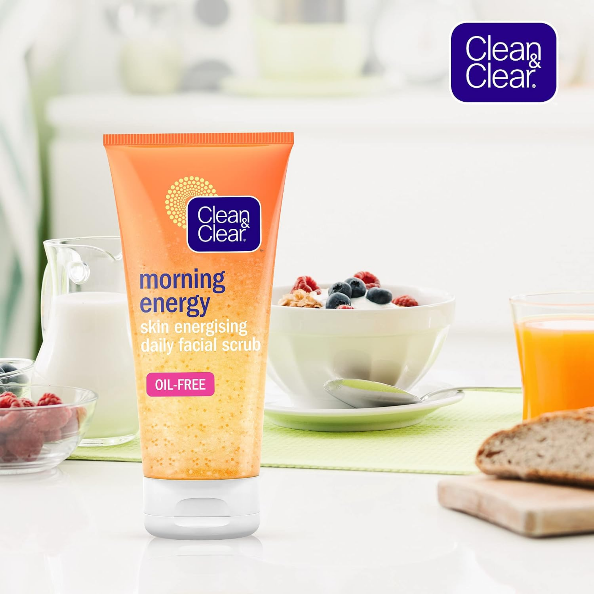 Clean & Clear Morning Energy Skin Energising Daily Facial Scrub