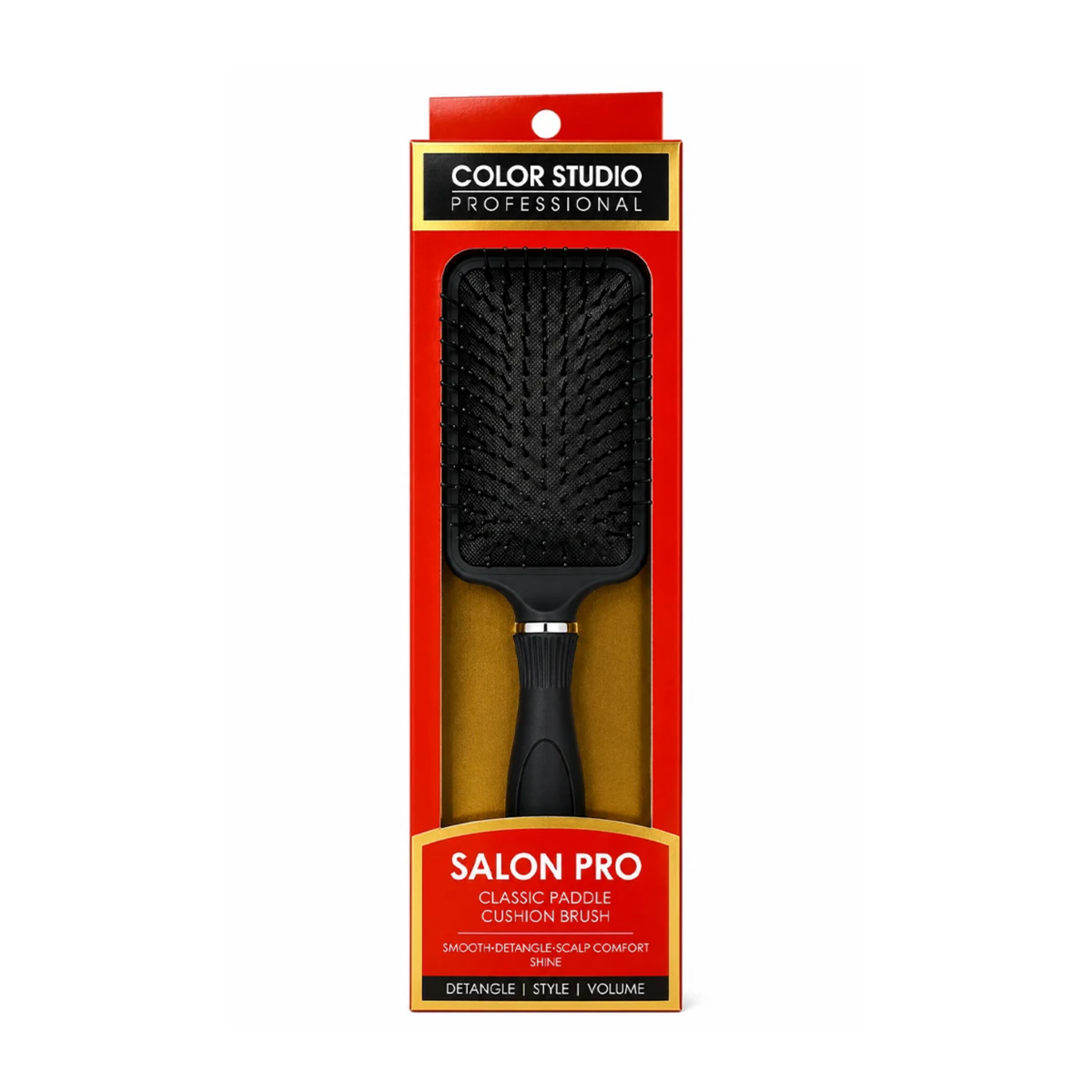 Color Studio Professional Salon Pro Classic Paddle Cushion Brush