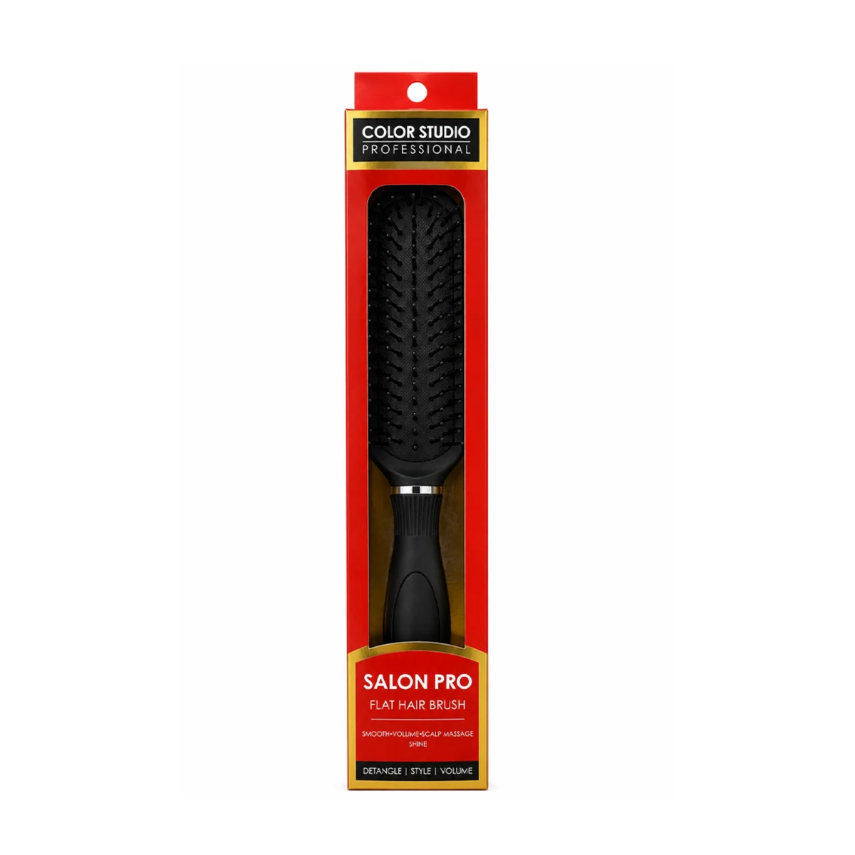 Color Studio Professional Salon Pro Flat Hair Brush