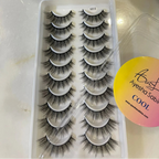 Ayesha Sabina Cool Eyelashes Pack Of 10