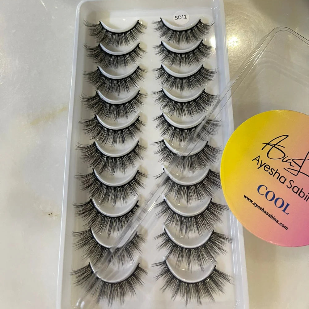 Ayesha Sabina Cool Eyelashes Pack Of 10