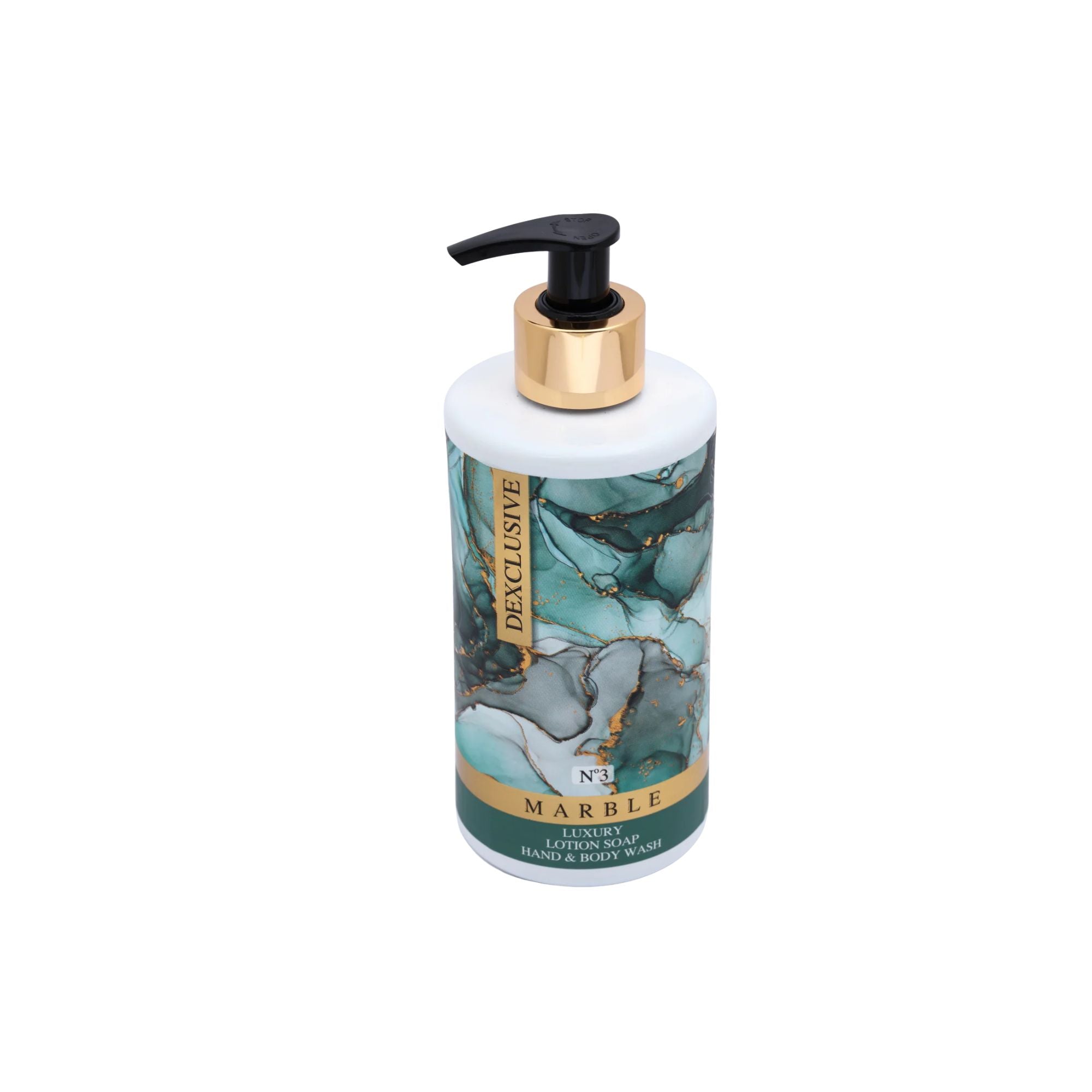 DEXCLUSIVE Luxury Lotion Liquid Soap Marble Series N3
