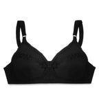Non Wired Padded Bra – Embroidered Weave