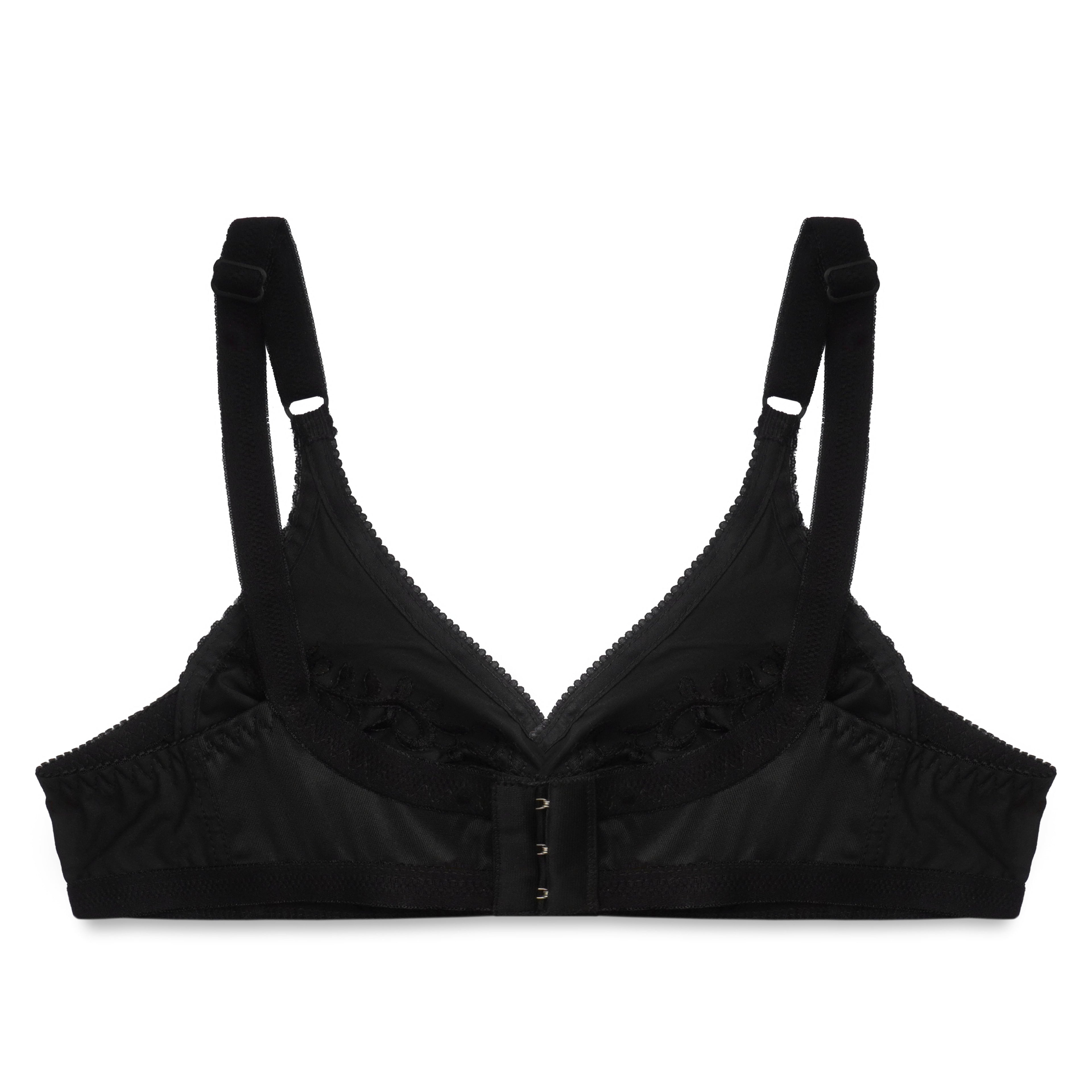 Non Wired Padded Bra – Embroidered Weave
