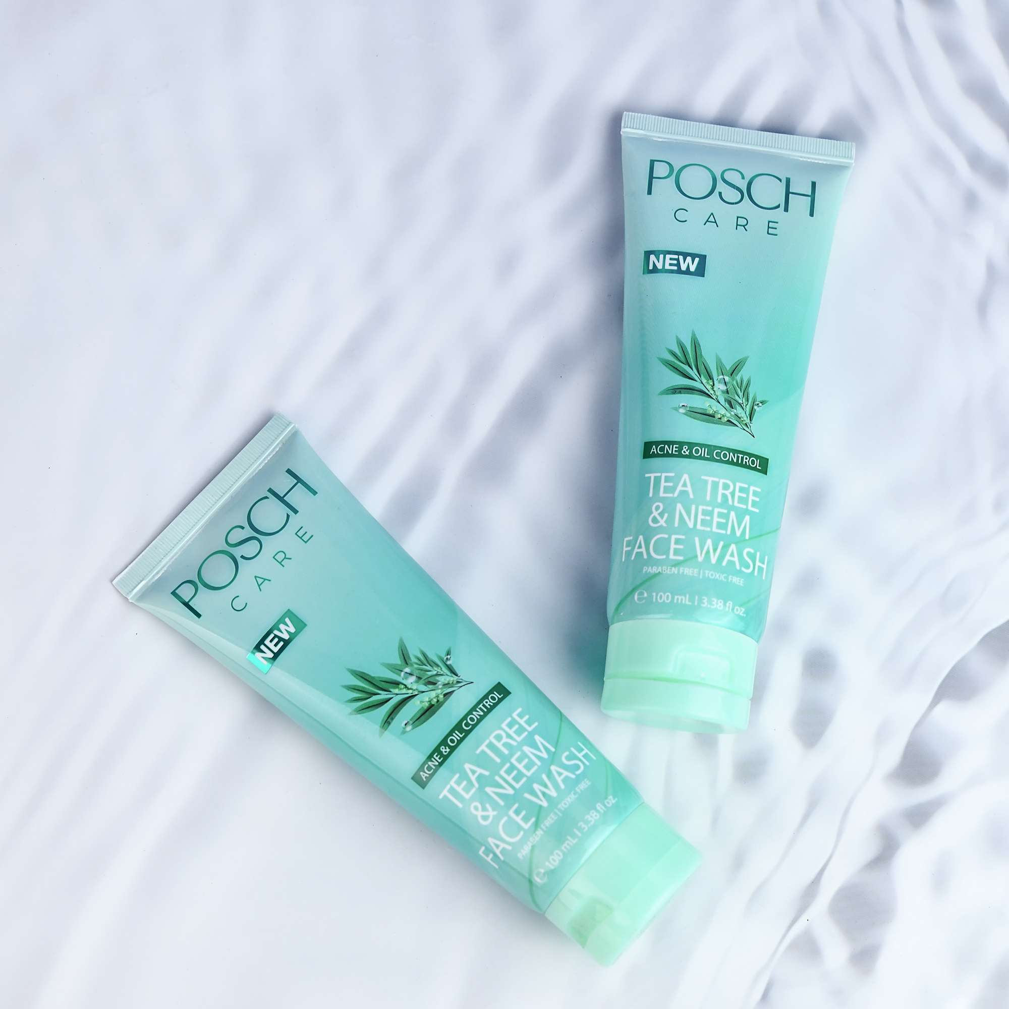 posch care tea tree & neem face wash ingredients
