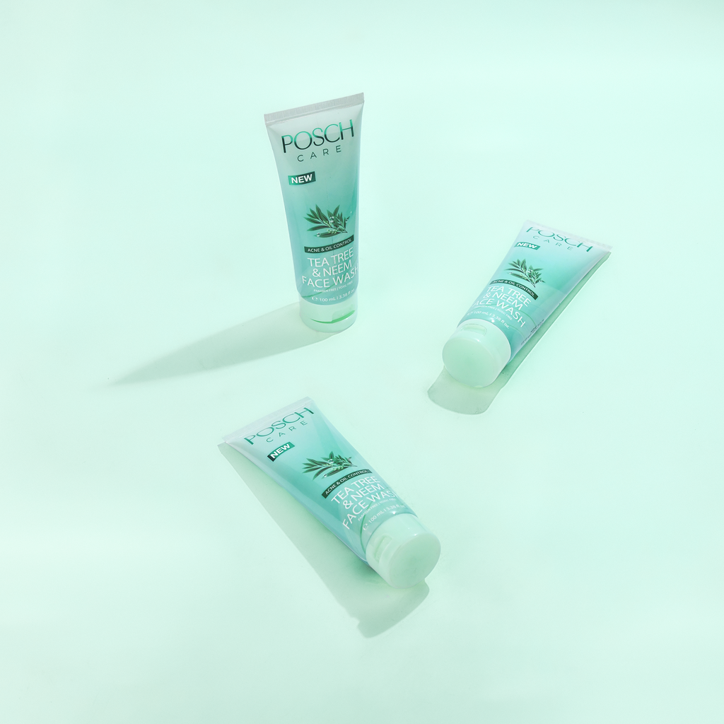 posch care tea tree & neem face wash benefits
