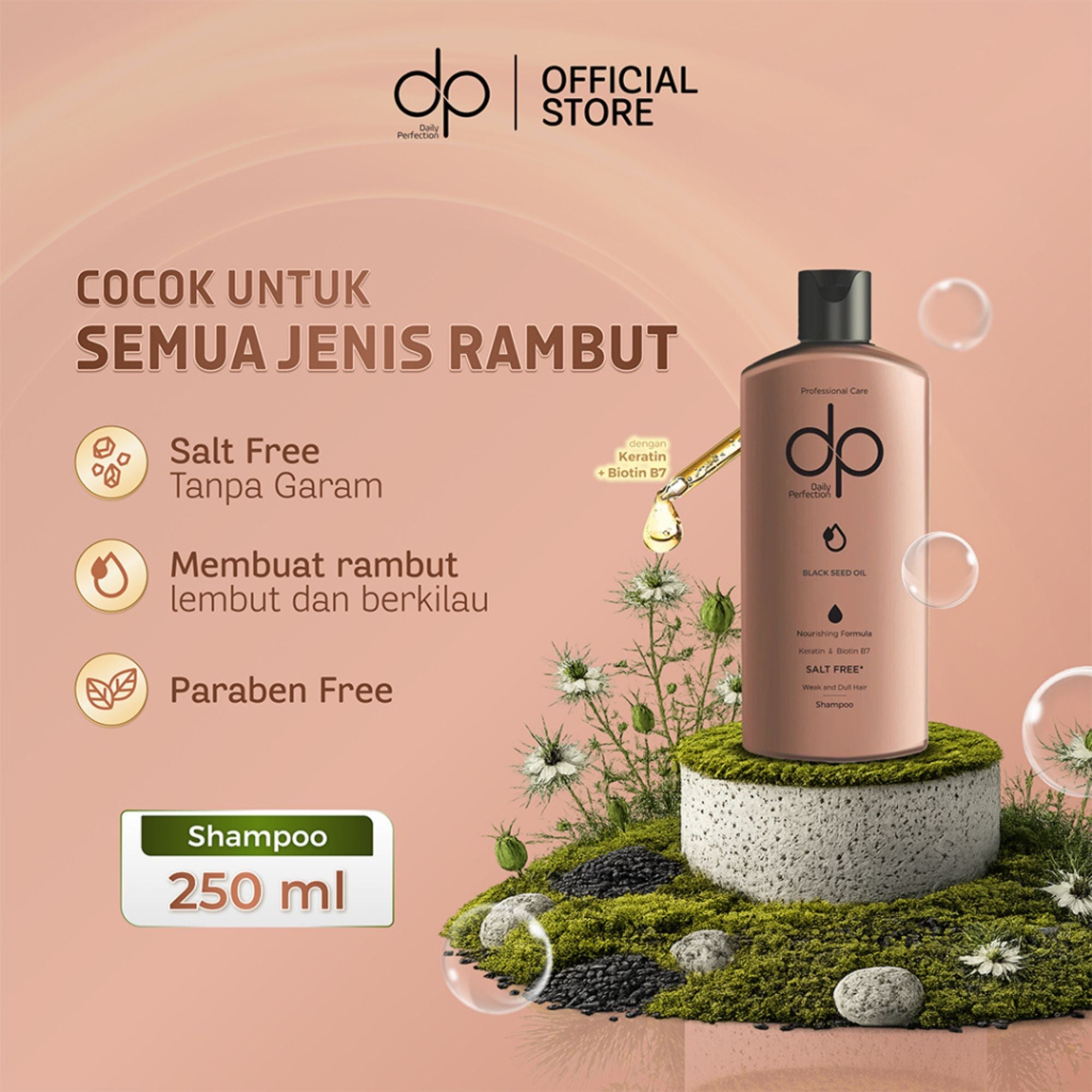 Daily Perfection Black Cumin Seed Oil Shampoo