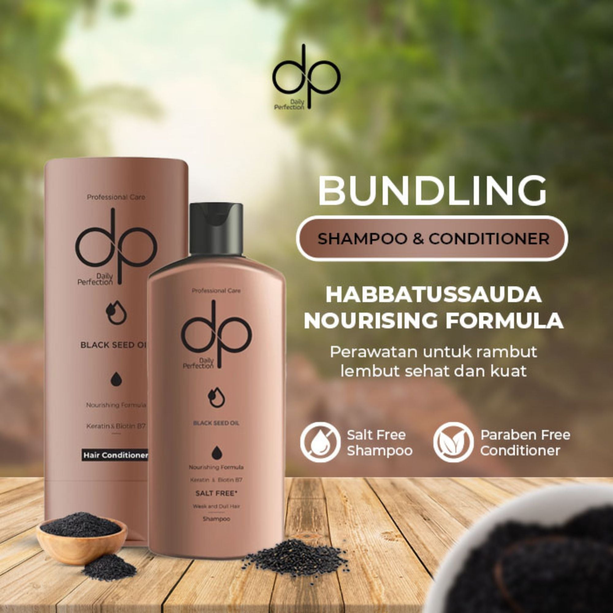 Daily Perfection Black Cumin Seed Oil Shampoo