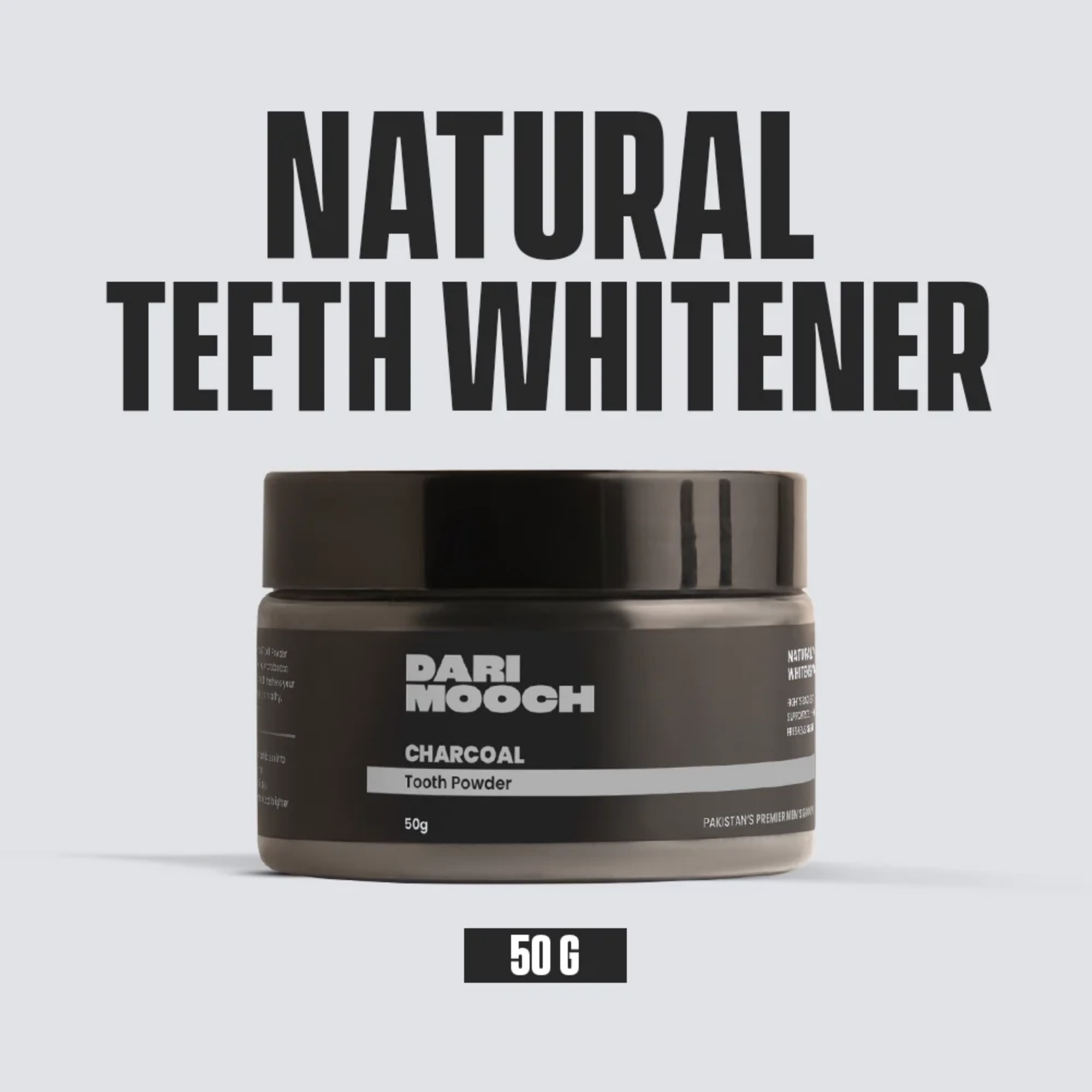 Dari Mooch Charcoal Toothpowder