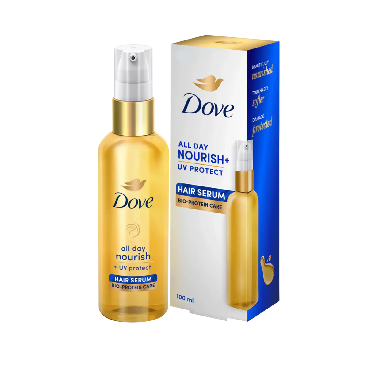Dove All Day Nourish + UV Protect Bio-Protein Care Hair Serum