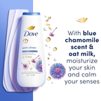 Dove Anti-Stress Blue Chamomile & Oat Milk Body Wash