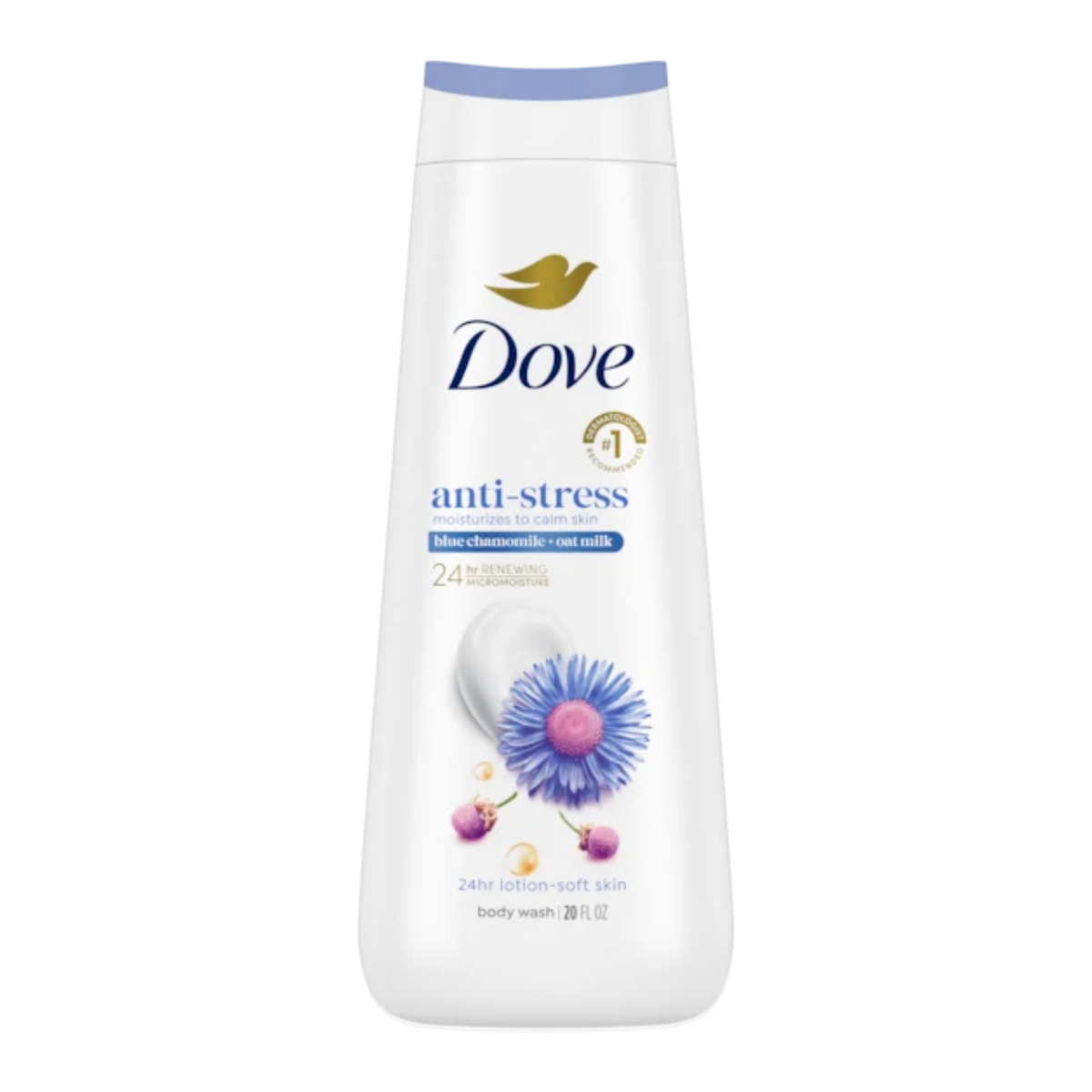 Dove Anti-Stress Blue Chamomile & Oat Milk Body Wash