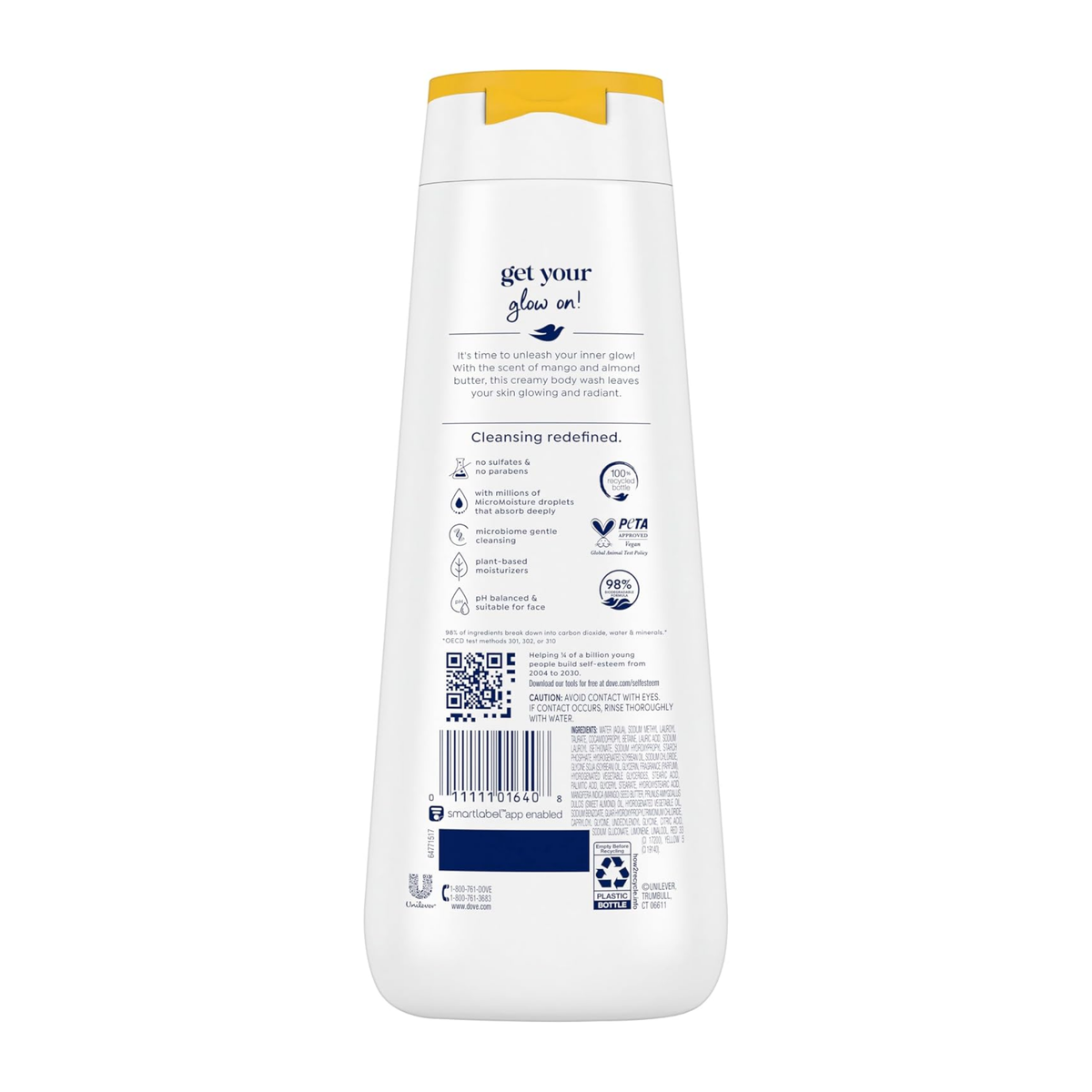 Dove Glow Mango & Almond Butter Body Wash