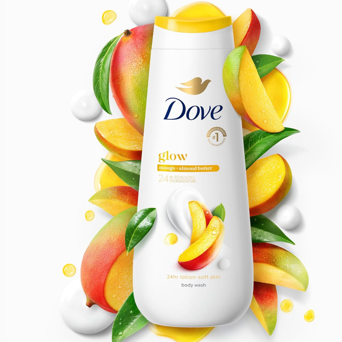 Dove Glow Mango & Almond Butter Body Wash