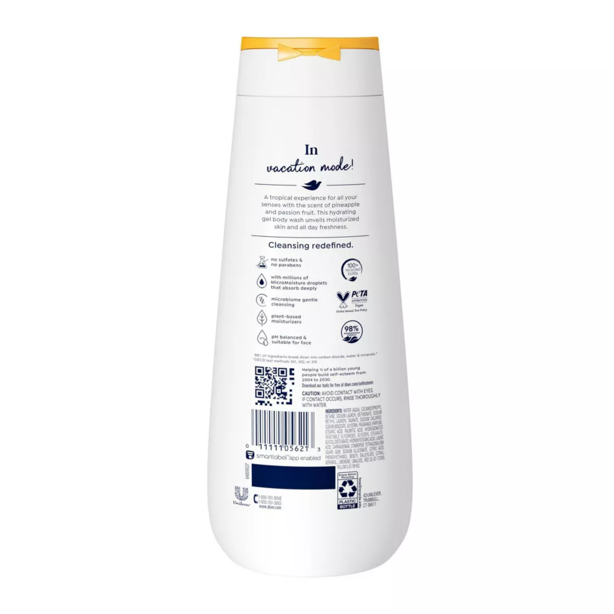 Dove Limited Edition Pineapple & Passionfruit Body Wash