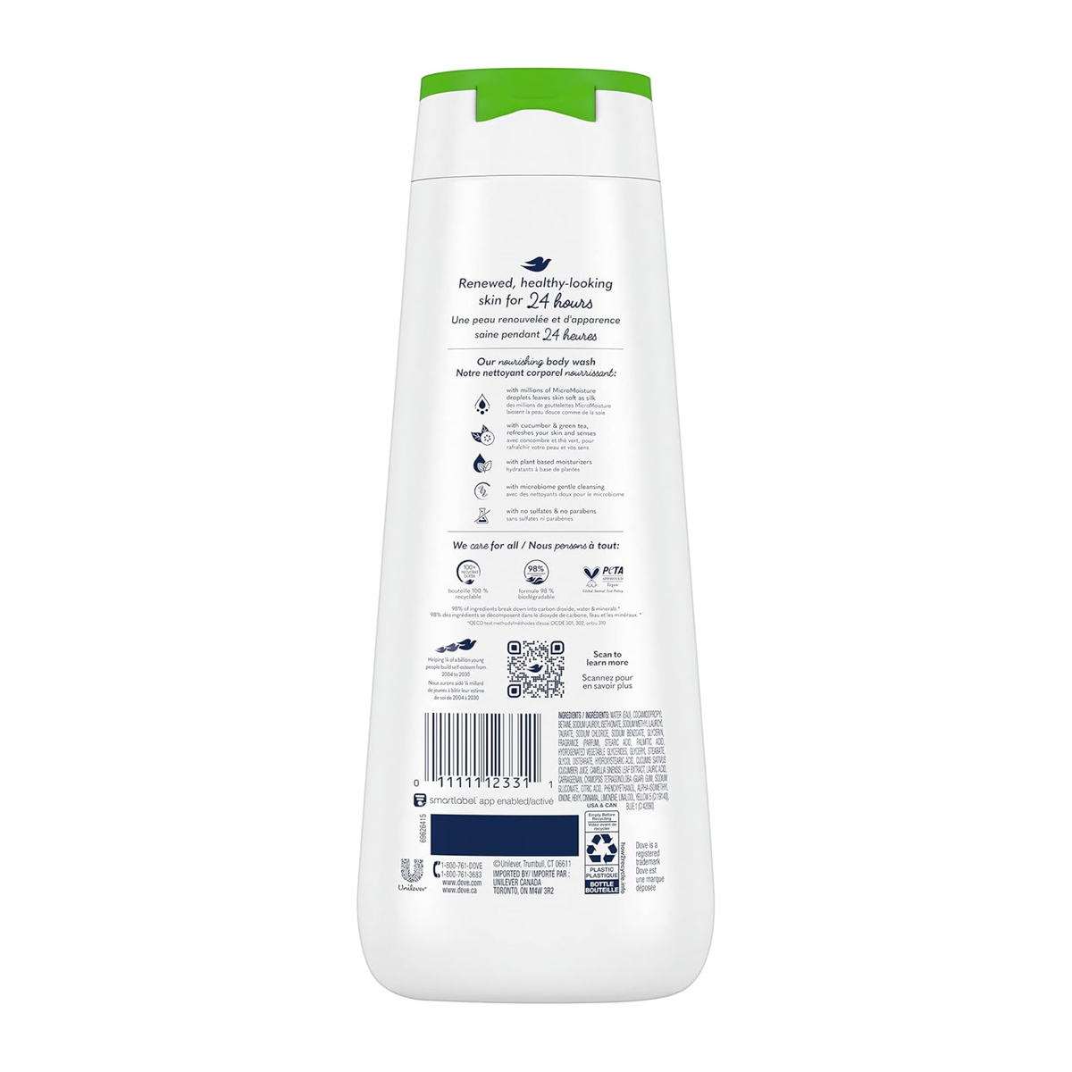 Dove Refresh Cucumber & Green Tea Body Wash