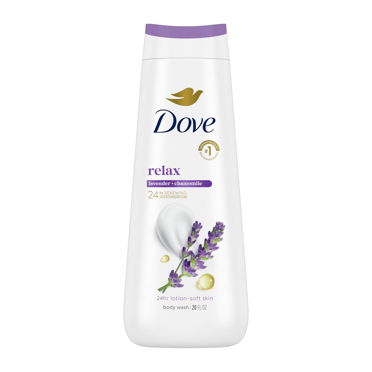 Dove Relax Lavender & Wildflower Tea Body Wash