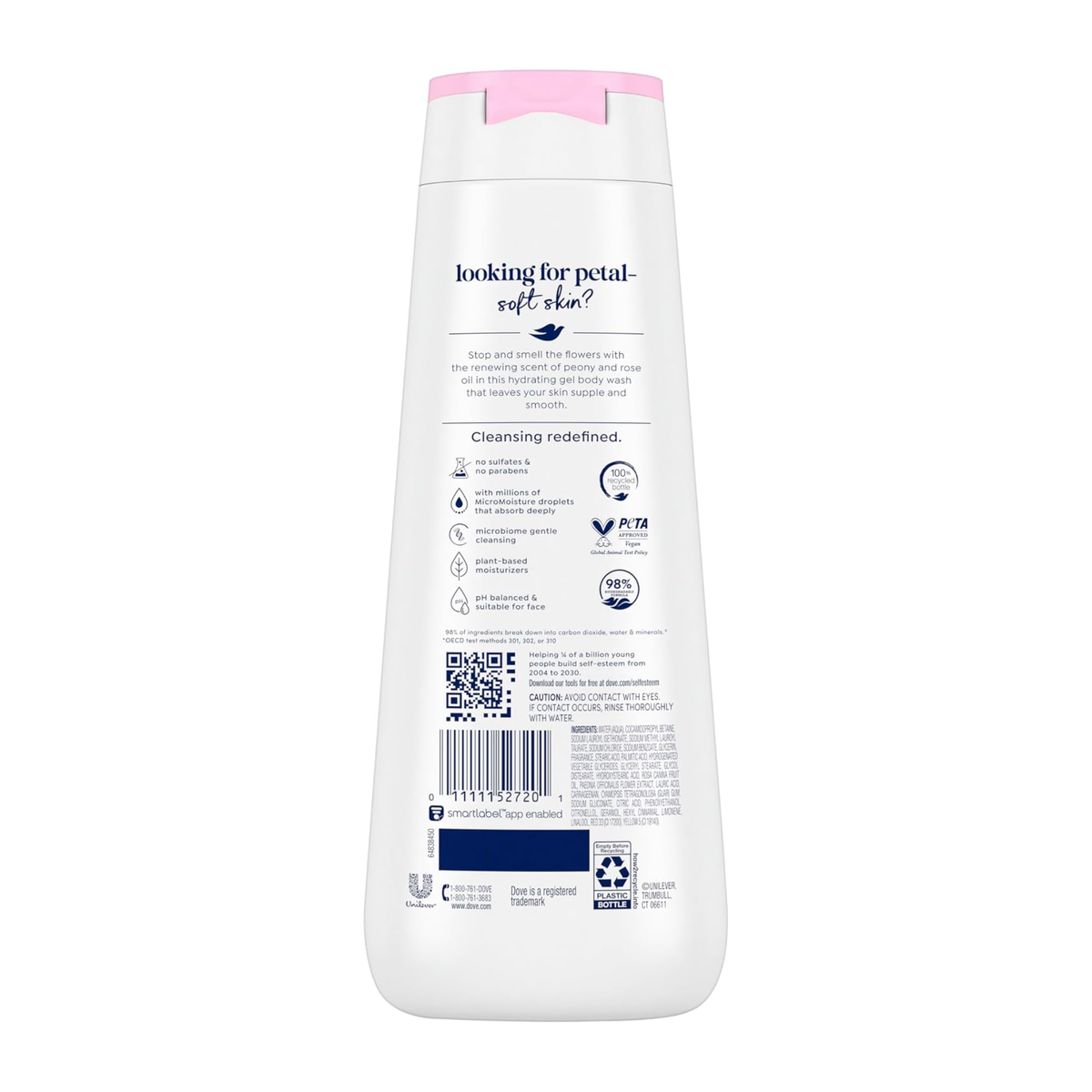 Dove Renew Peony & Rose Oil Body Wash