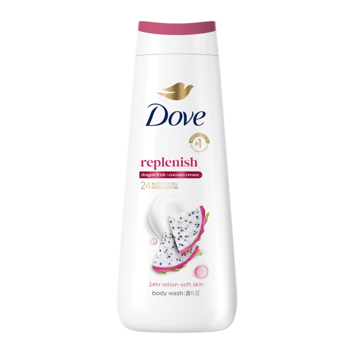 Dove Replenish Dragon Fruit & Coconut Cream Body Wash