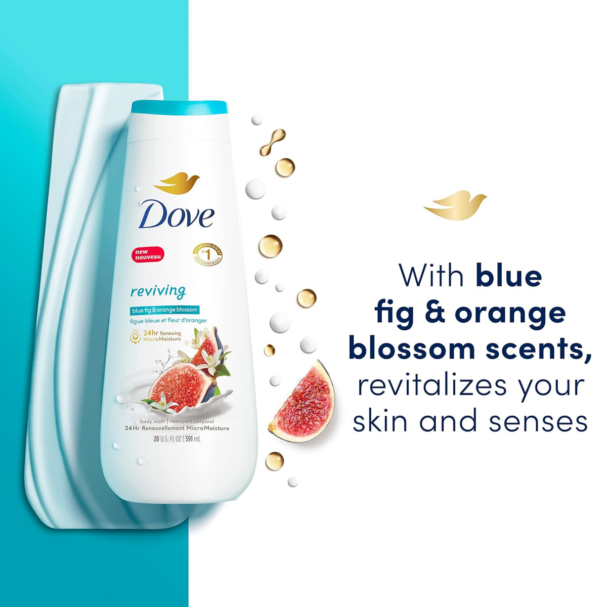 Dove Revive Blue Fig & Orange Blossom Body Wash