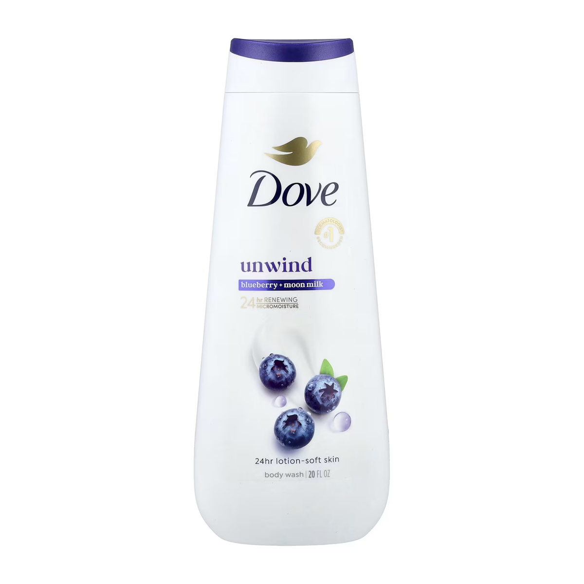 Dove Unwind Blueberry & Moon Milk Body Wash