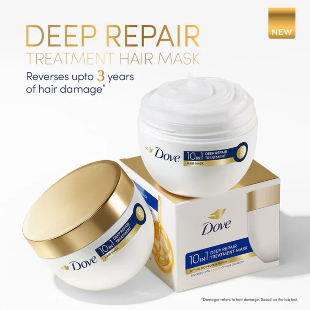 Dove 10 In 1 Deep Repair Treatment Hair Mask 250ml
