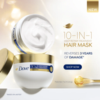 Dove 10 In 1 Deep Repair Treatment Hair Mask 250ml