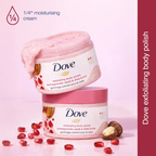 Dove Pomegranate Seeds & Shea Butter Exfoliating Body Polish Scrub 225ml
