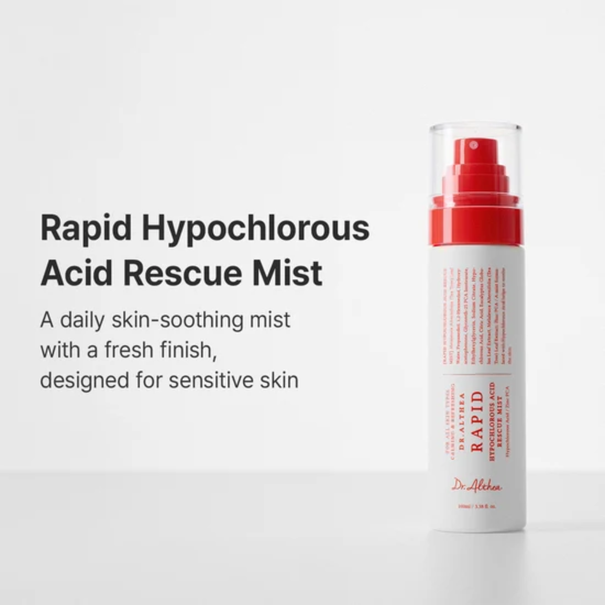 Dr. Althea Rapid Hypochlorous Acid Rescue Mist