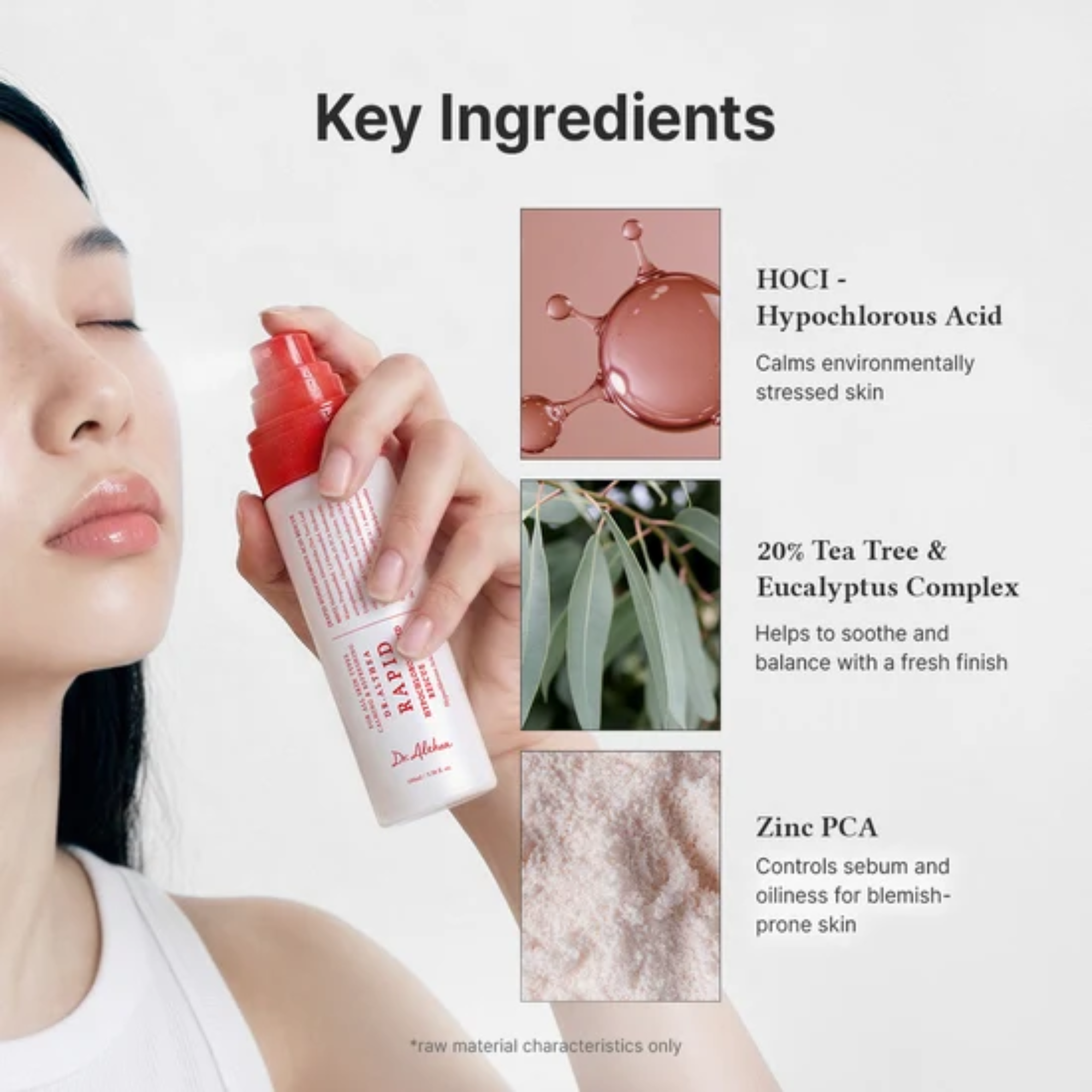 Dr. Althea Rapid Hypochlorous Acid Rescue Mist