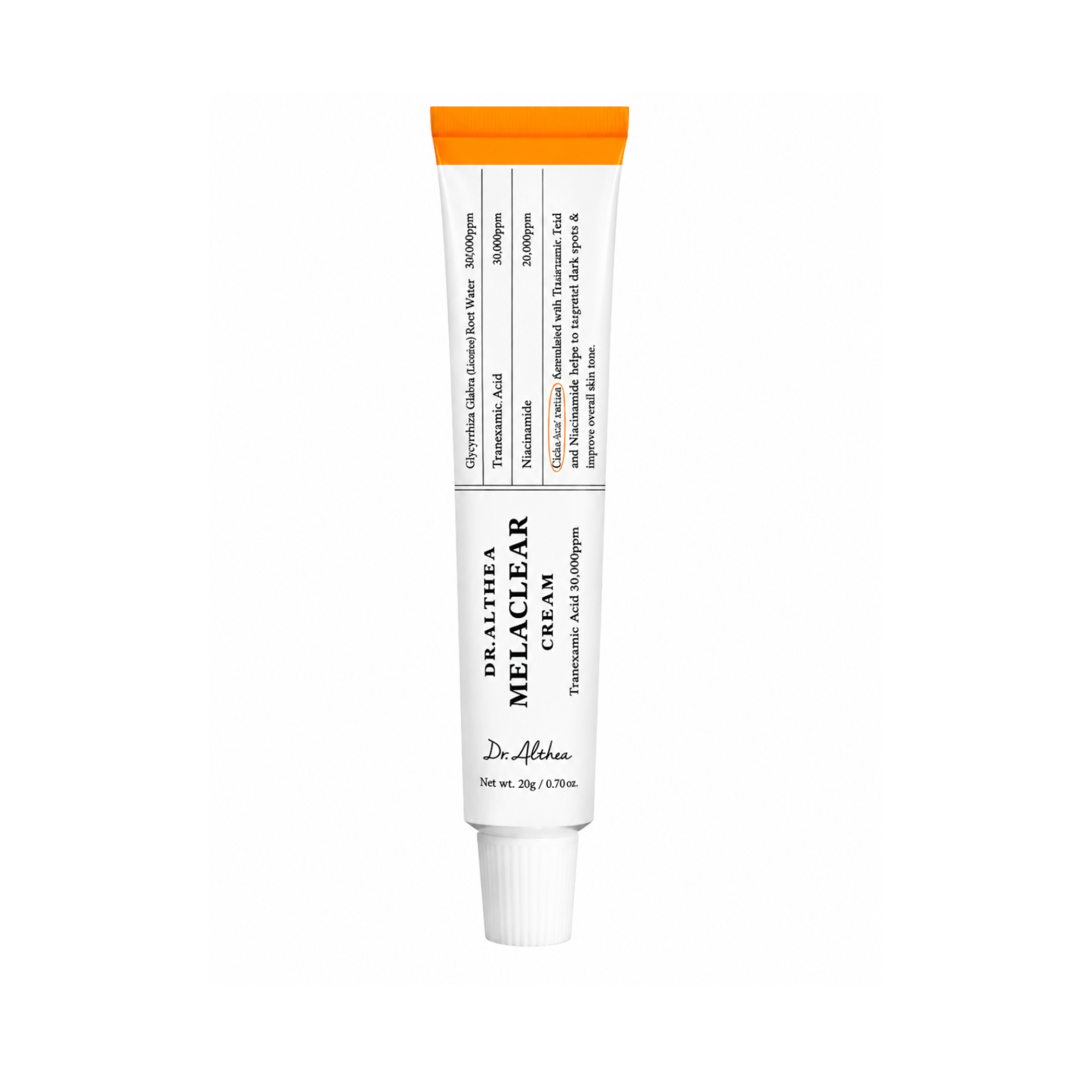 Dr. Althea Melaclear Cream With Tranexamic Acid And Niacinamide 20gm