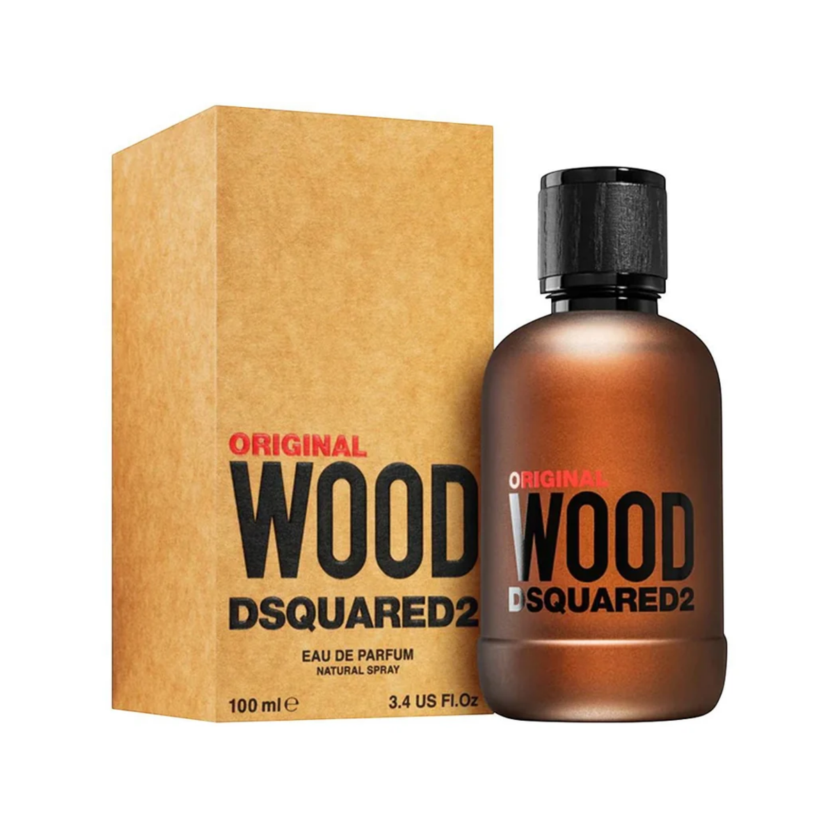 Dsquared2 Original Wood Eau De Parfum Natural Spray For Men