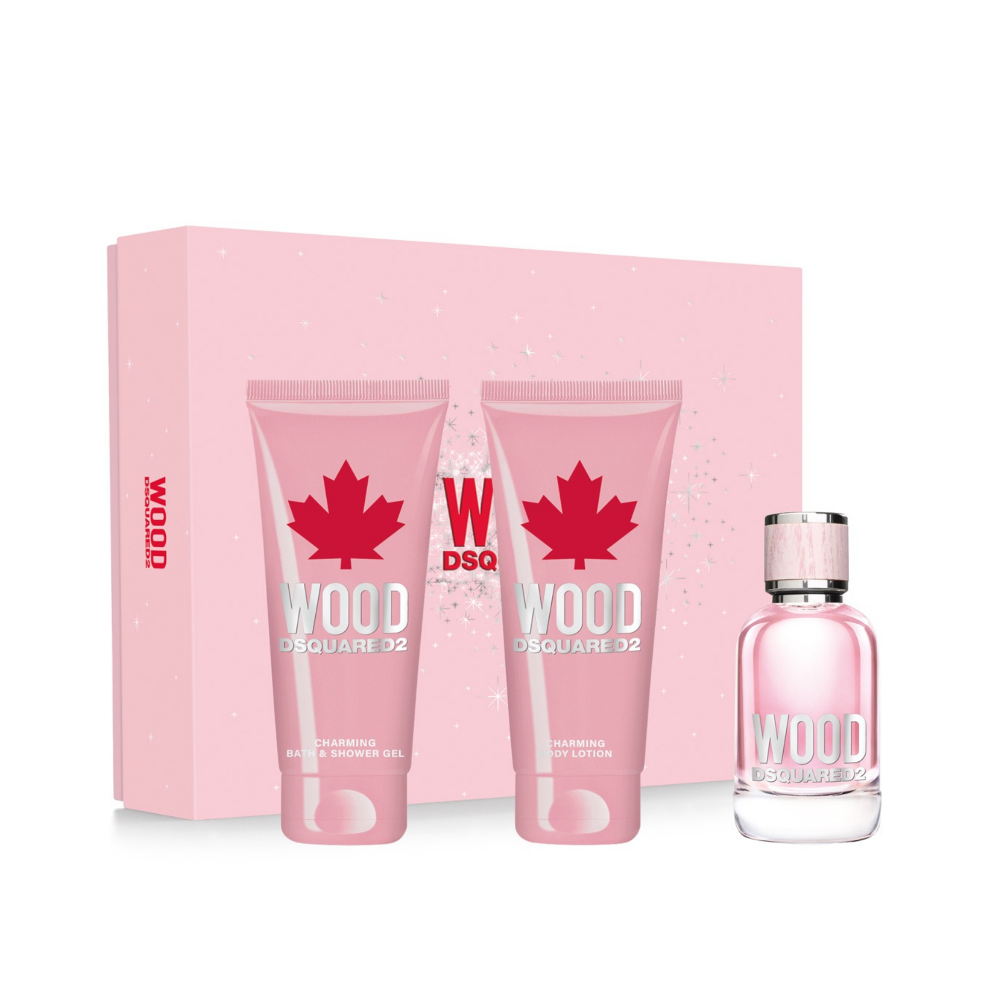 Dsquared2 Wood Pour Femme Eau De Toilette Gift Set