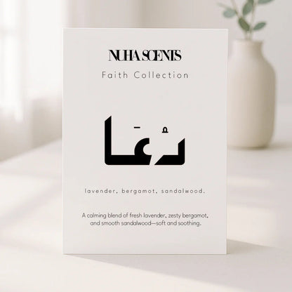 Nuha Scents Faith Collection Scented Candle 180gm