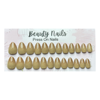 Beauty Nails Almond Press On-Nails 24 Pieces how to use