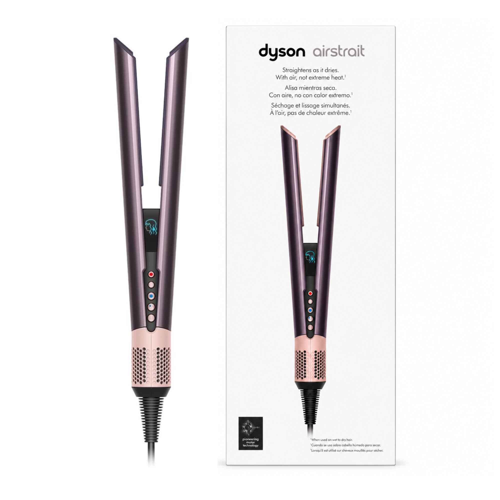 Dyson Airstrait Straightener With Presentation Case HT01 Jasper Plum