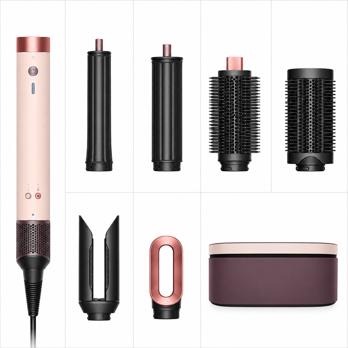 Dyson Airwrap Co-anda2x™ Multi-Styler And Dryer Straight + Wavy HS09 Ceramic Pink/Rose Gold