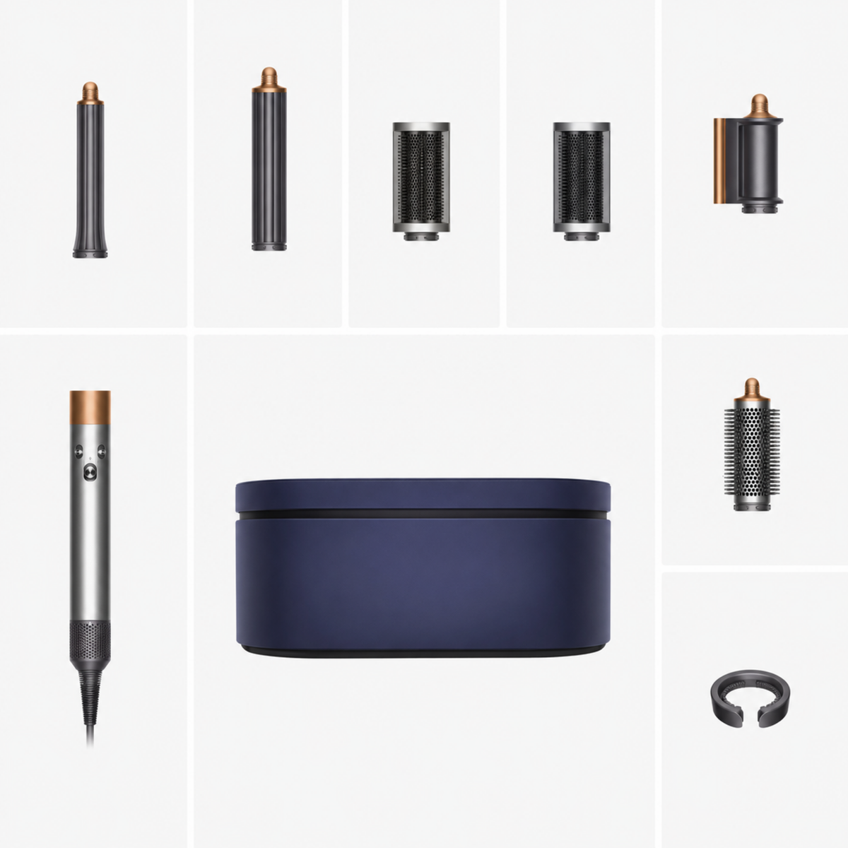Dyson Airwrap Complete Long Multi-Styler And Dryer HS05 Nickel And Copper