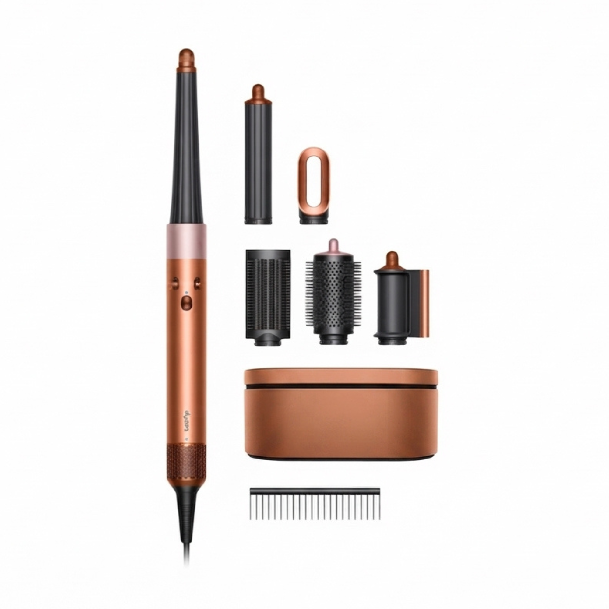 Dyson Airwrap i.d. Multi-Styler And Dryer Straight + Wavy HS08 Ceramic Amber Silk