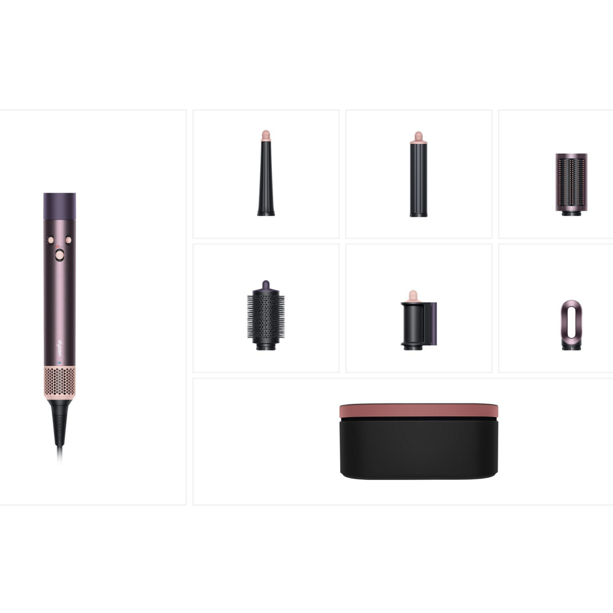 Dyson Airwrap i.d. Multi-Styler And Dryer Straight + Wavy HS08 Jasper Plum