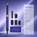Dyson Airwrap i.d. Multi-Styler And Dryer Straight + Wavy HS08 Prussian Blue & Rich Copper